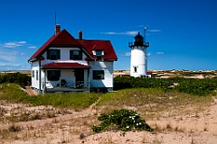 Lodging at Keeper's Building at Race Point Lighthouse on Cape Co